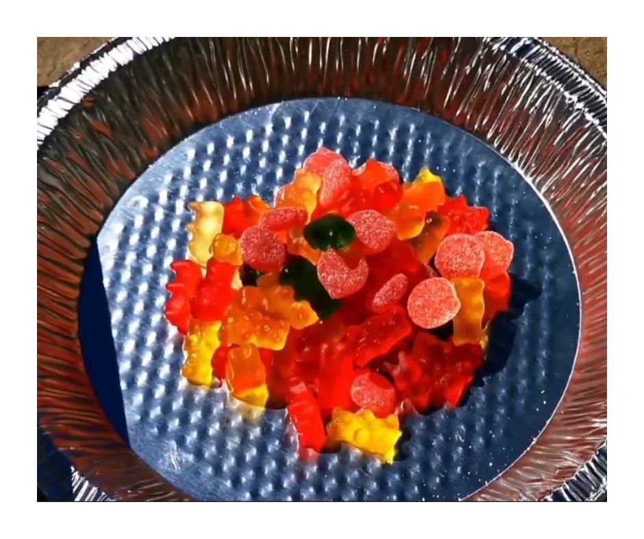 Canada heatwave Timelapse video shows Gummy Bears melting into 'Gummy